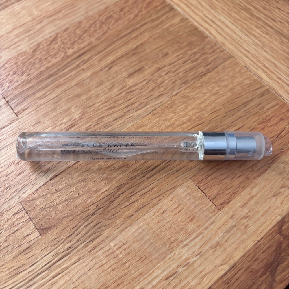 Acca Kappa Green Mandarin Eau‎ De Toilette 10 ml Travel Size Spray  New Sealed